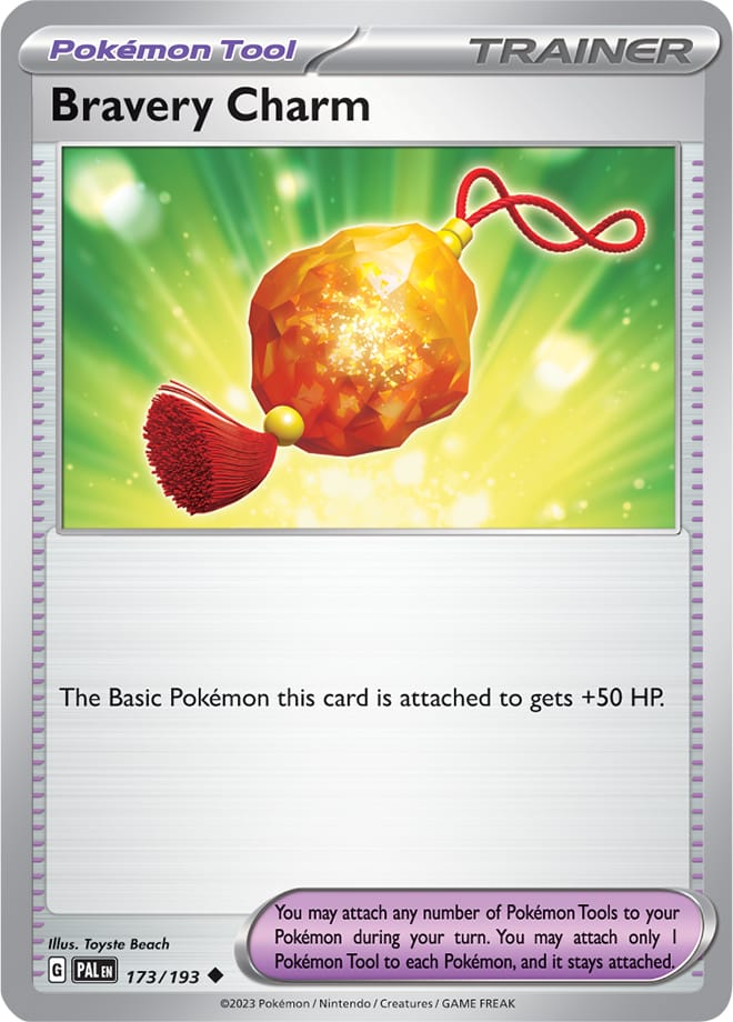 BraveryCharmPaldeaEvolved173